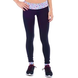 LIKE NEW Krass & Co RunRunner Leggings Sweet Bee 10